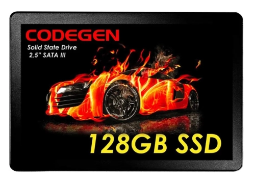 CODEGEN 128GB CDG-128GB-SSD25 2.5" SATA3 SSD (560- 500MB)