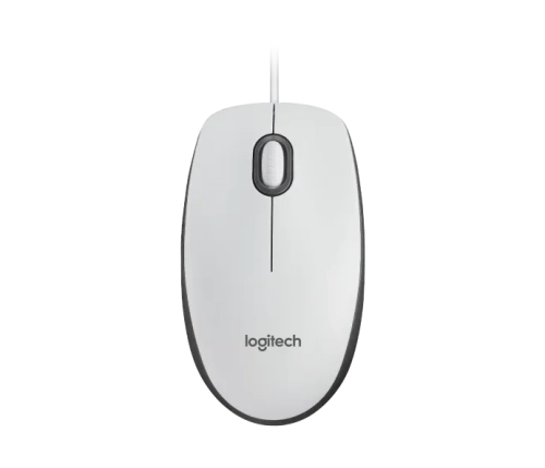 LOGITECH M100 KABLOLU BEYAZ MOUSE - 910-006764